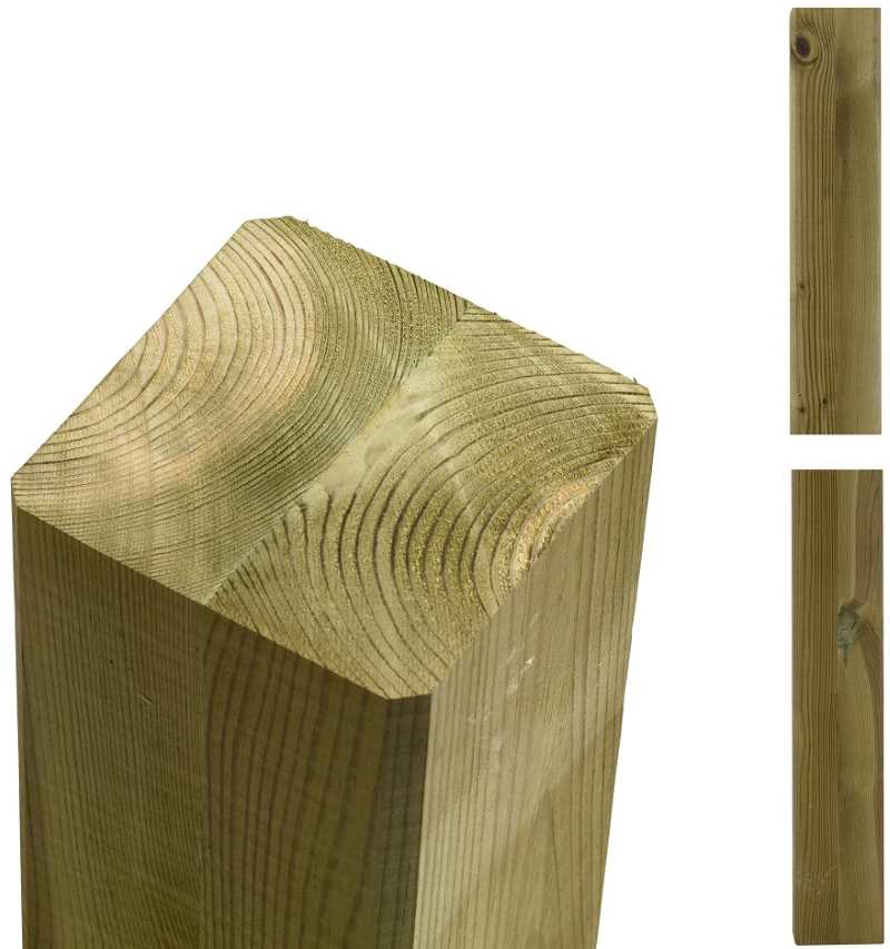 Limtræsstolpe 9x9x298 cm