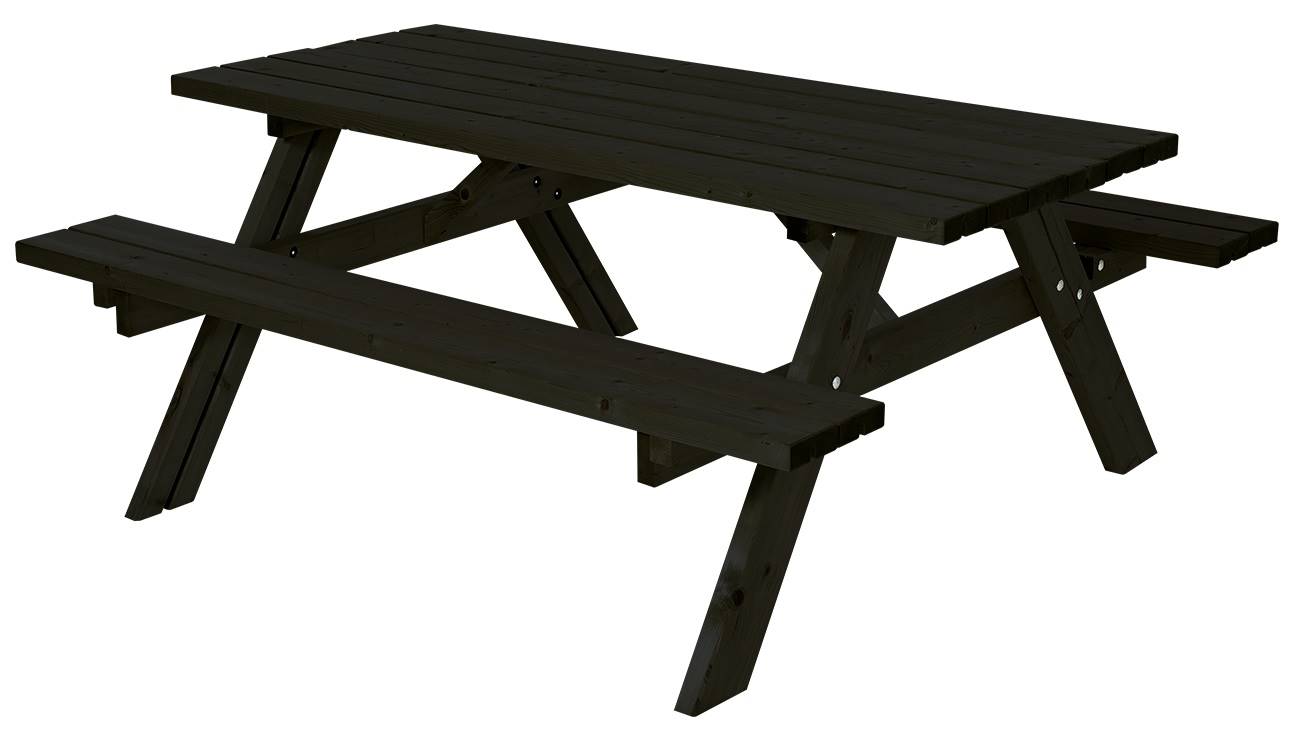Nordic bordbænkesæt - sort - 42 mm - 1,8 meter
