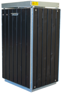 Affaldsbeholder Sort